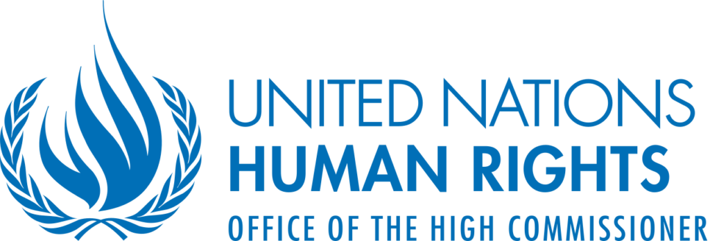 Image of the United Nations Human Rights Office of the High Commissioner Logo, used as link to that webpage