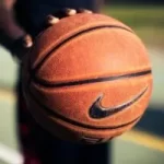 Image of hand on moving basketball to illustrate post.