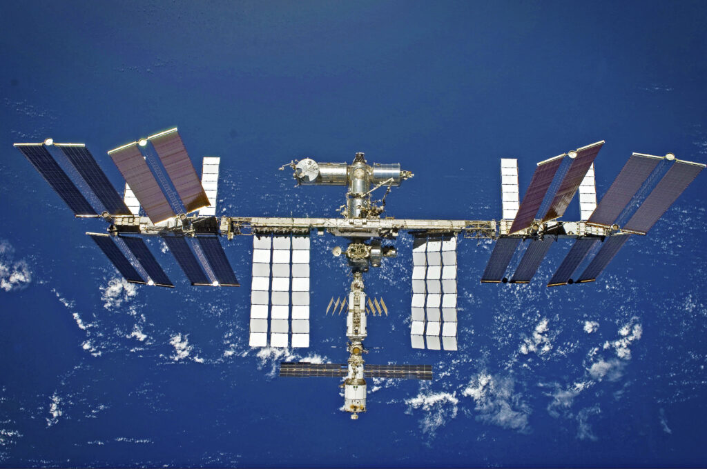 Image of the International Space Station created by the European Space Agency, used to illustrate post